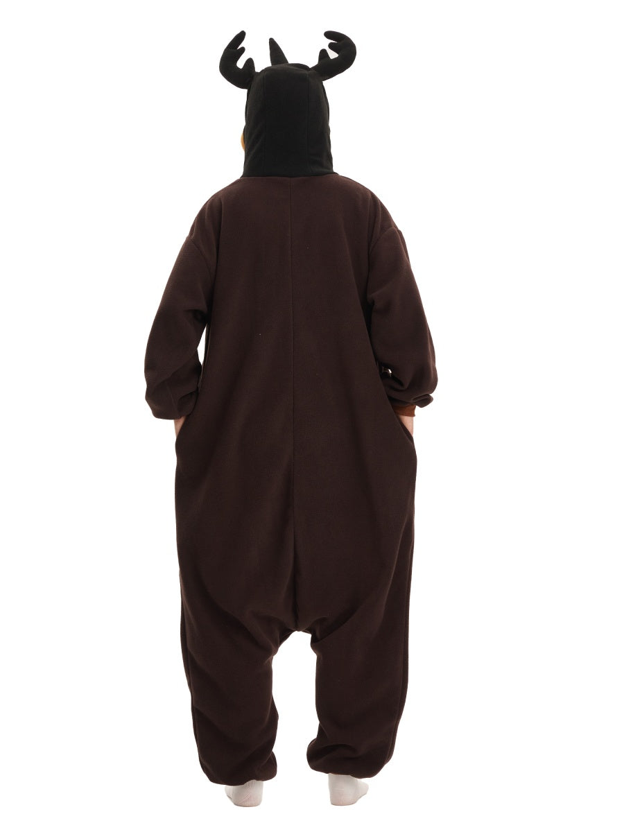 Nashornkäfer Tier Onesie für Erwachsene Karneval Kostüm