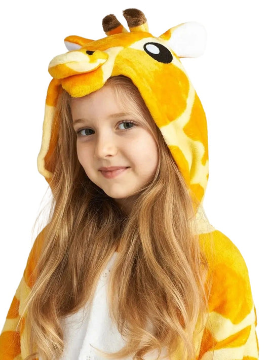 Giraffe Tier Onesie für Kinder Karneval Pyjama Kostüm